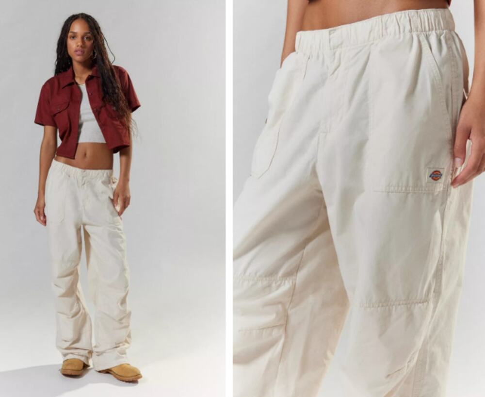 Dickies Fisherville Utility Pants Women’s Small Bundle 3 Double Knee Baggy Y2K